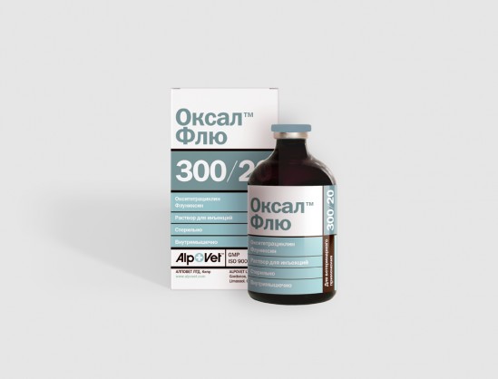 Оксал® Флю 300/20 от компании Аlpovet LTD
