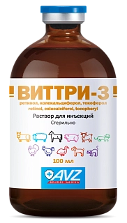ВИТТРИ-3. РАСТВОР ДЛЯ ИНЪЕКЦИЙ 100 МЛ