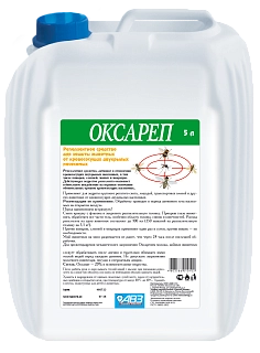 ОКСАРЕП. ЗАЩИТА ЖИВОТНЫХ ОТ КРОВОСОСУЩИХ ДВУКРЫЛЫХ НАСЕКОМЫХ 5 Л