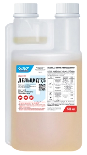 ДЕЛЬЦИД® 7.5. РАСТВОР ДЛЯ НАРУЖНОГО ПРИМЕНЕНИЯ 500 МЛ
