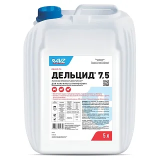 ДЕЛЬЦИД® 7.5. РАСТВОР ДЛЯ НАРУЖНОГО ПРИМЕНЕНИЯ 5 Л