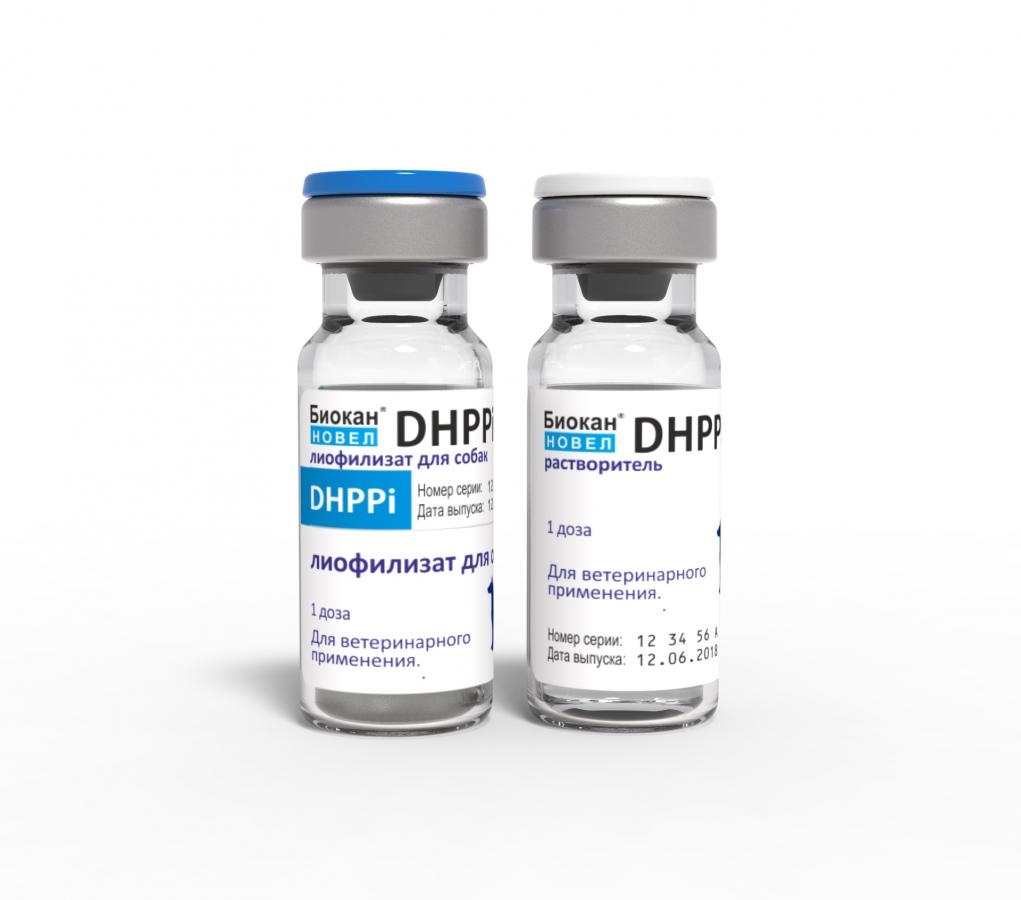 БИОКАН НОВЕЛ DHPPI, ЛИОФИЛИЗАТ И РАСТВОРИТЕЛЬ ДЛЯ ИНЪЕКЦИОННОЙ СУСПЕНЗИИ ДЛЯ СОБАК