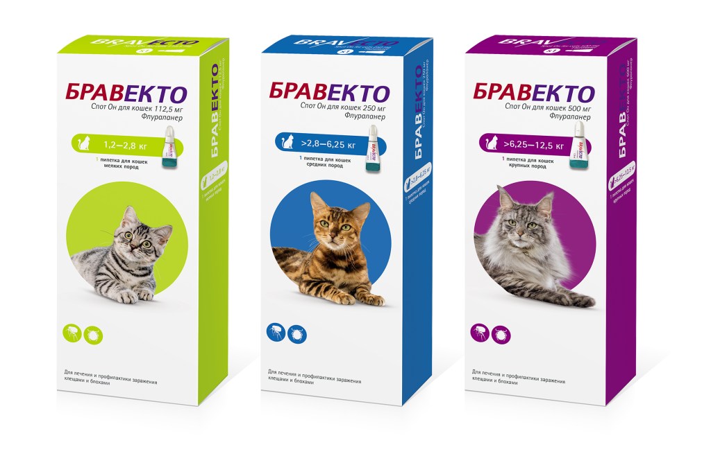 Бравекто Спот Он (Bravecto Spot On)