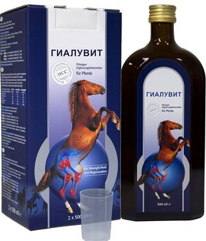 ГИАЛУВИТ, 500 мл, флакон (GRAMME-REVIT GmbH, Германия)