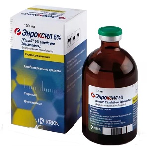 Энроксил 5% раствор