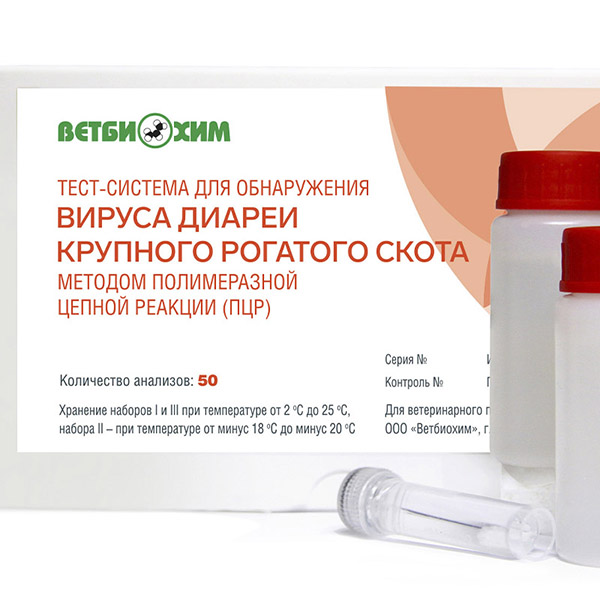 ТЕСТ-СИСТЕМА ДЛЯ ОБНАРУЖЕНИЯ ВИРУСА ДИАРЕИ (ВД) КРУПНОГО РОГАТОГО СКОТА МЕТОДОМ ПОЛИМЕРАЗНОЙ ЦЕПНОЙ РЕАКЦИИ (ПЦР)